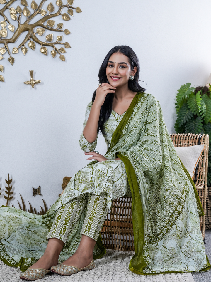 PRAKRITI PRINTED COTTON SET