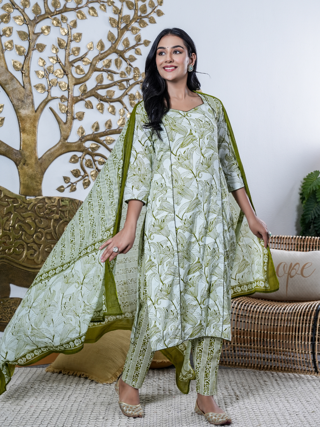 PRAKRITI PRINTED COTTON SET