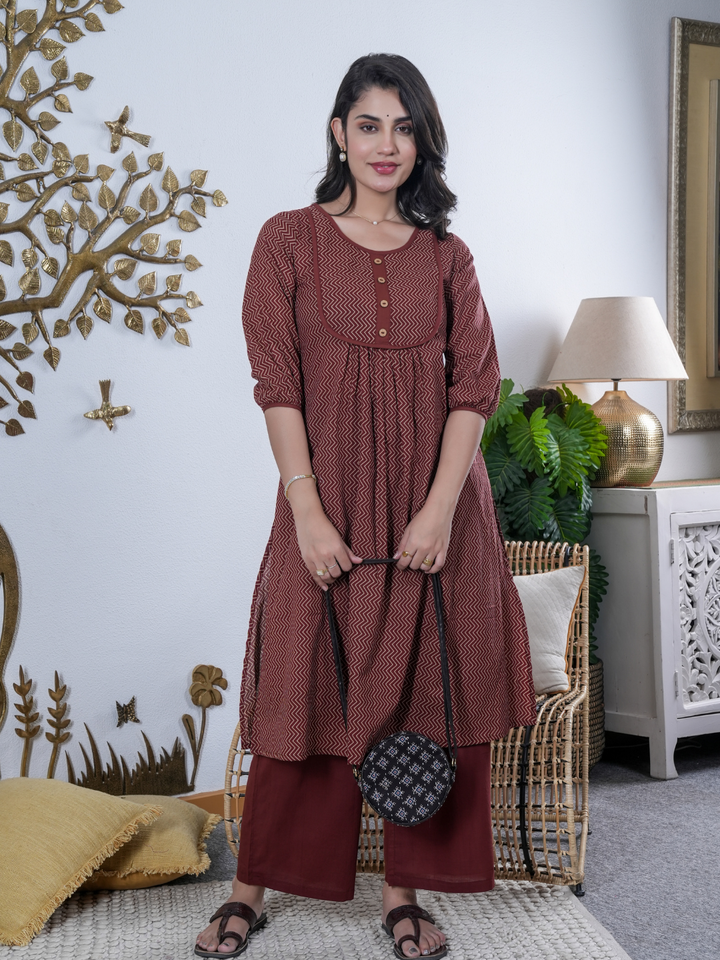 ANGAAR BUTTON COTTON SET