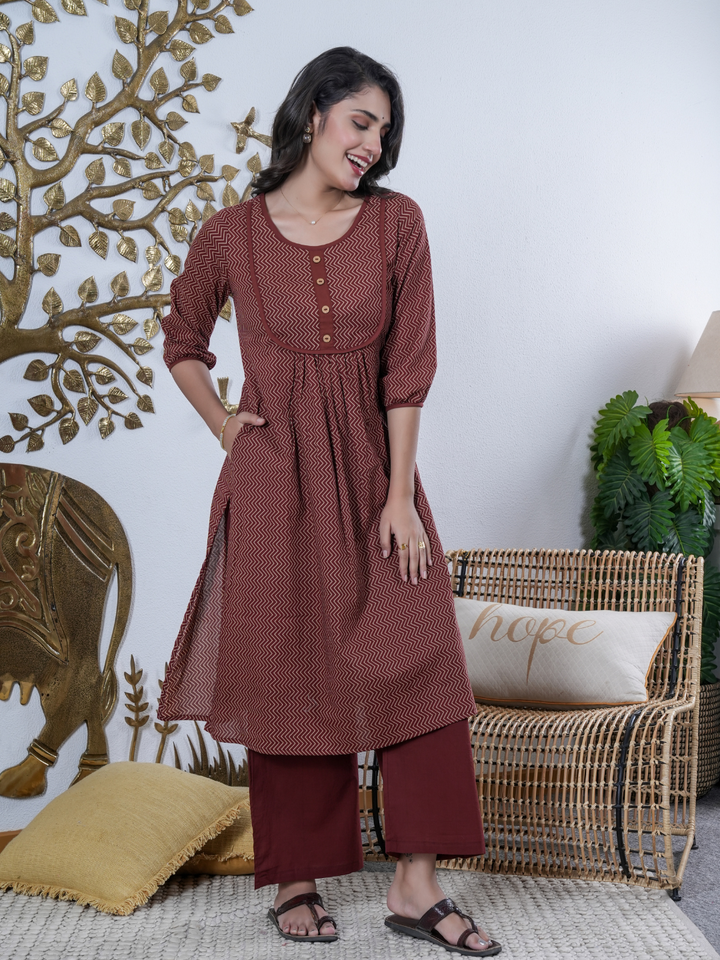 ANGAAR BUTTON COTTON SET