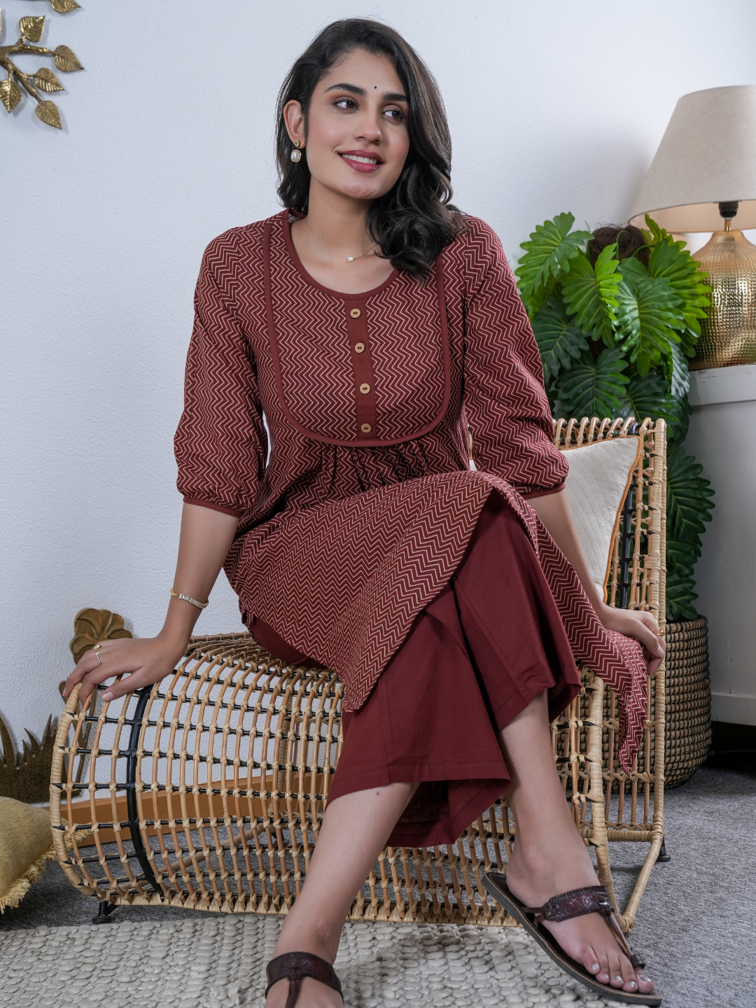 ANGAAR BUTTON COTTON SET