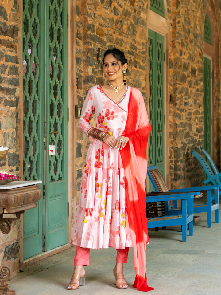 BLUSHING MIRROR ANARKALI SUIT SET