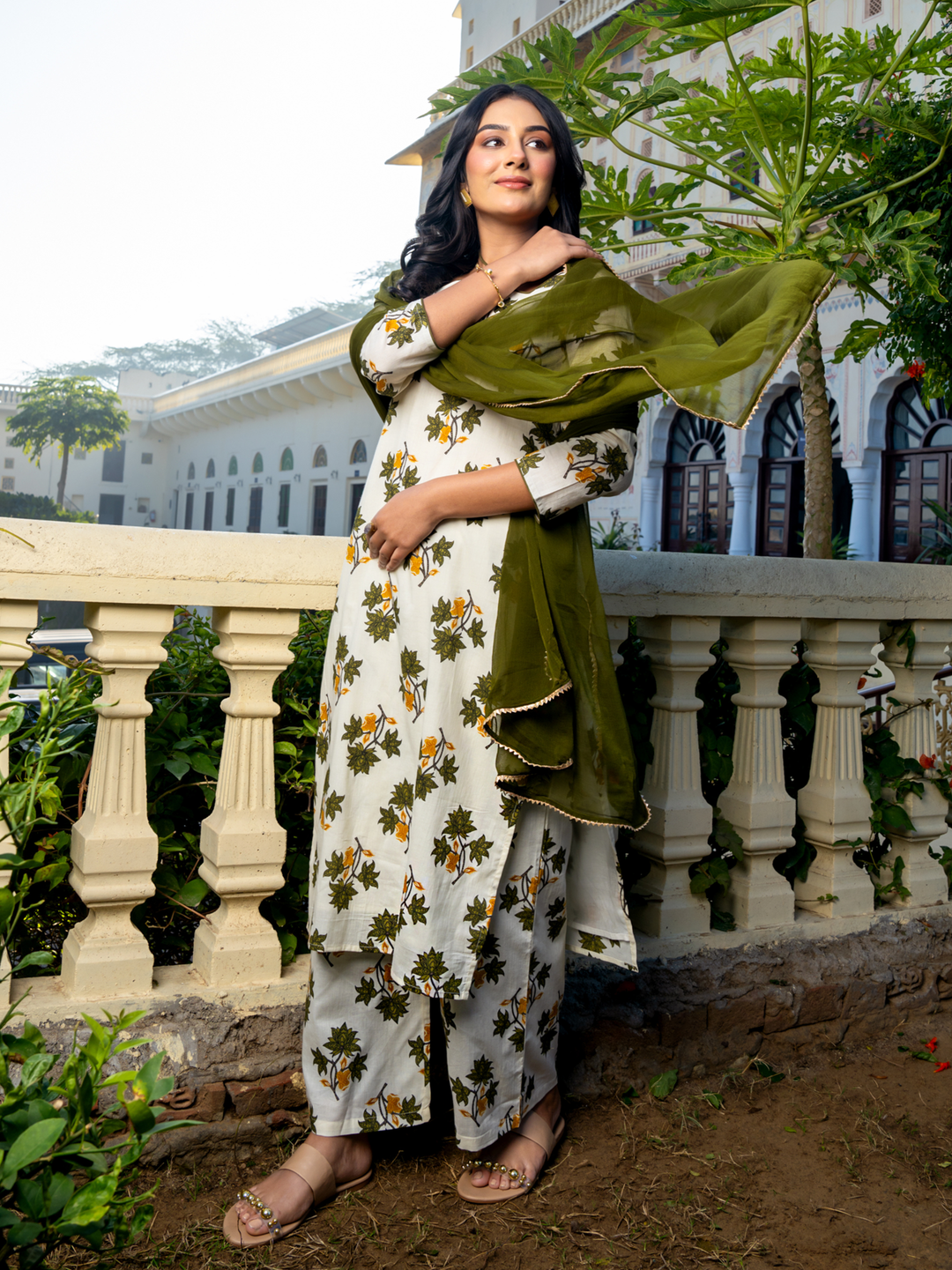 TARAANI COTTON KURTA SET