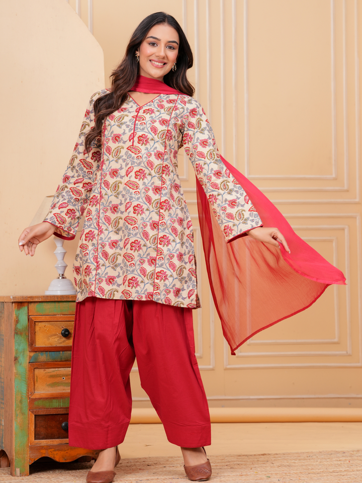 RESHA FLOWER FARSI SET