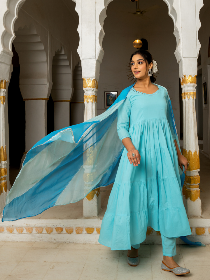 SKYLARK COTTON MIRROR SUIT SET