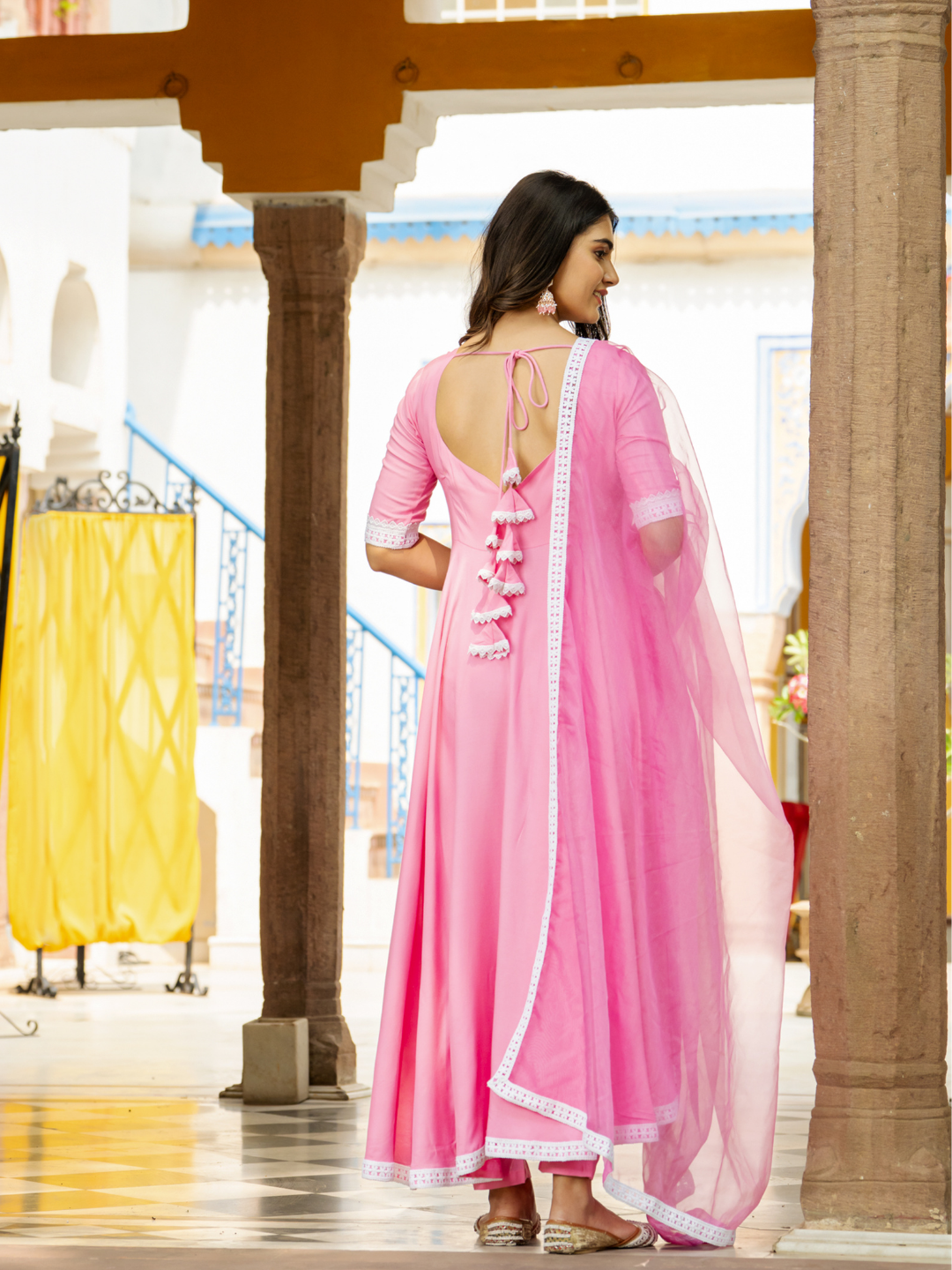 CLASSIC PINK ELEGANCE SUIT SET