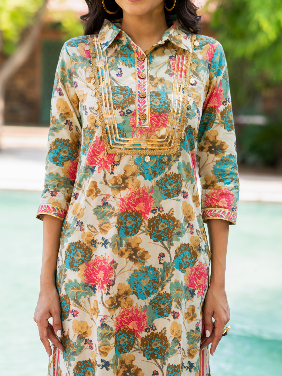AFGHANI CHARM KURTA SET