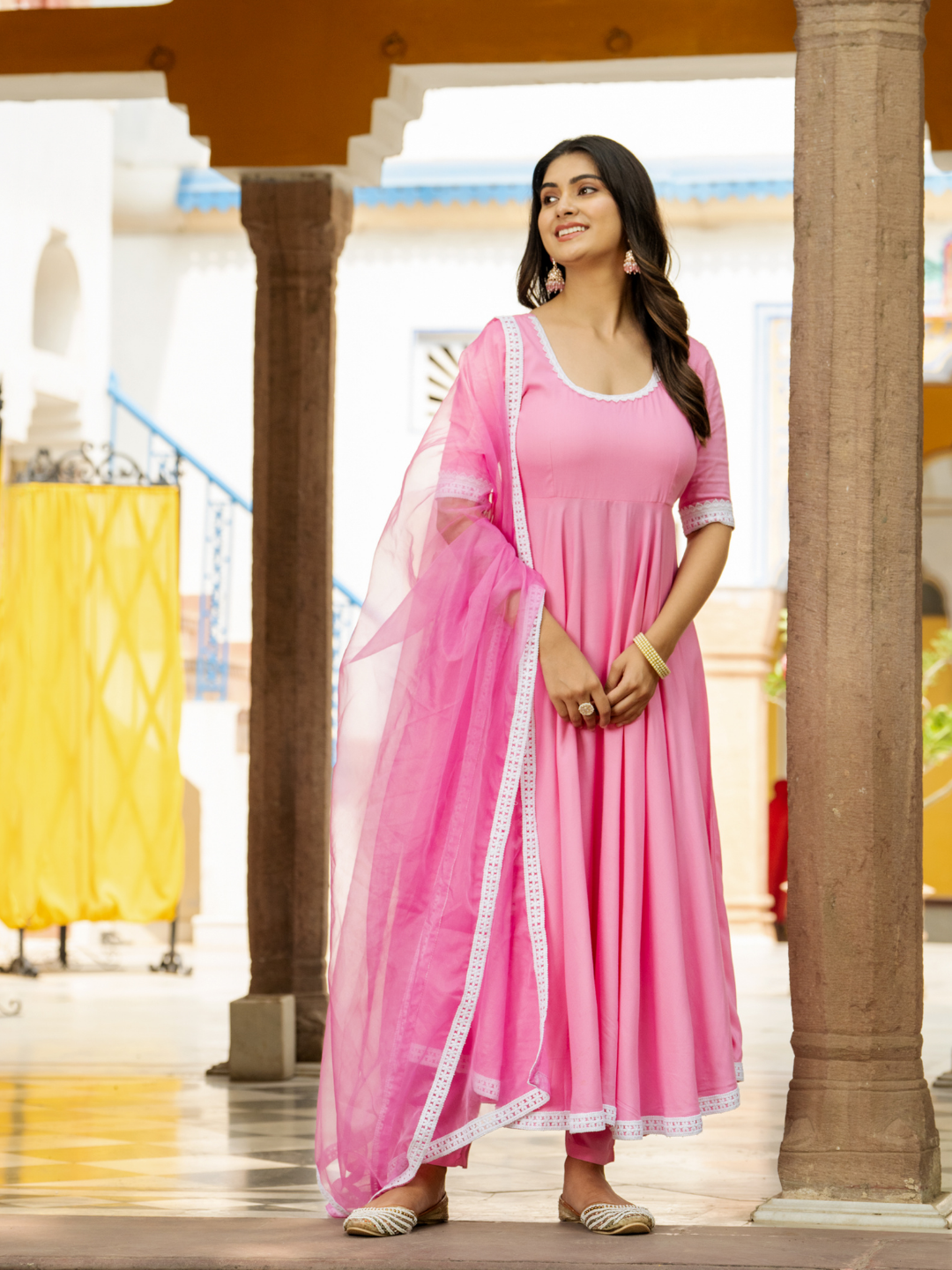CLASSIC PINK ELEGANCE SUIT SET