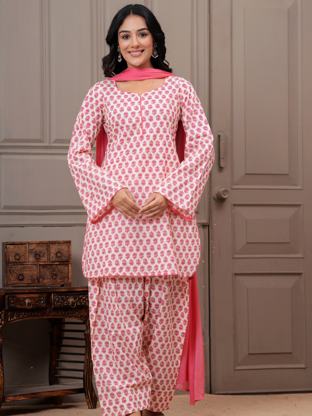 PINK BLOSSOM FARSI SET