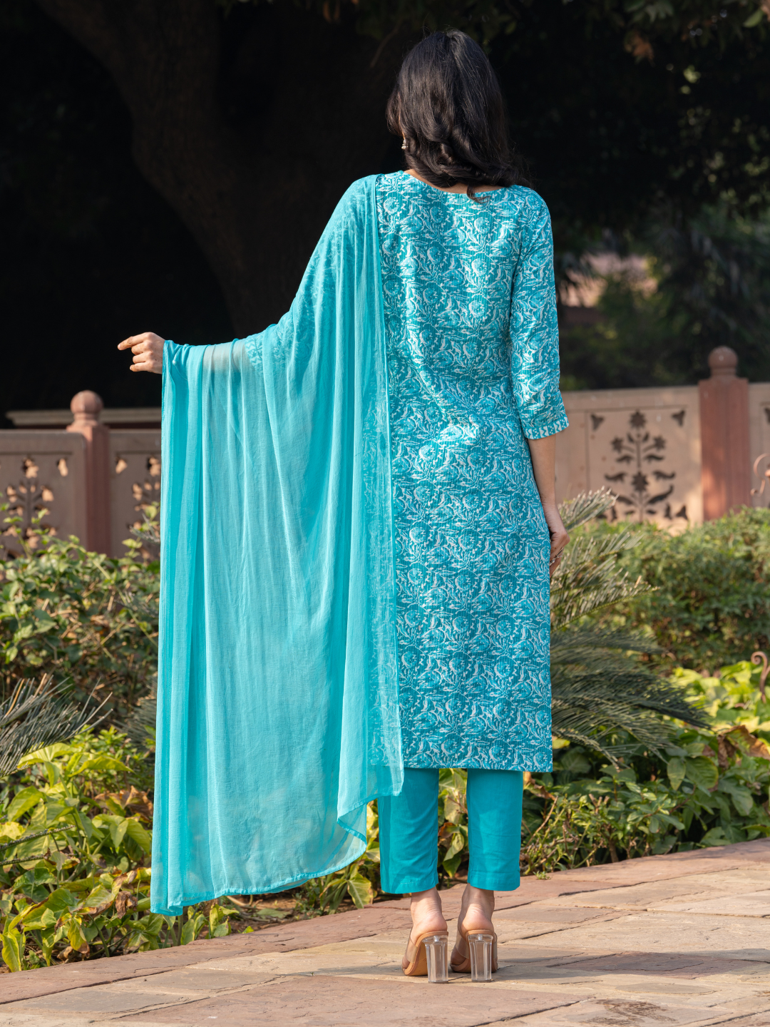 BLUE BLISS KURTA SET