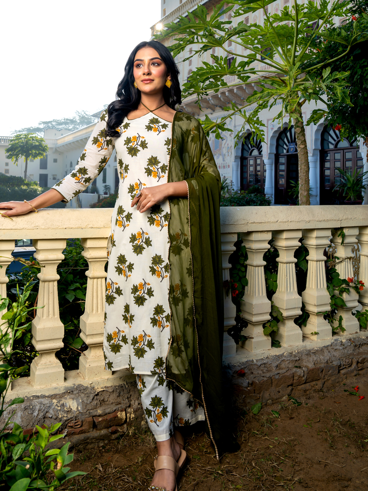 TARAANI COTTON KURTA SET