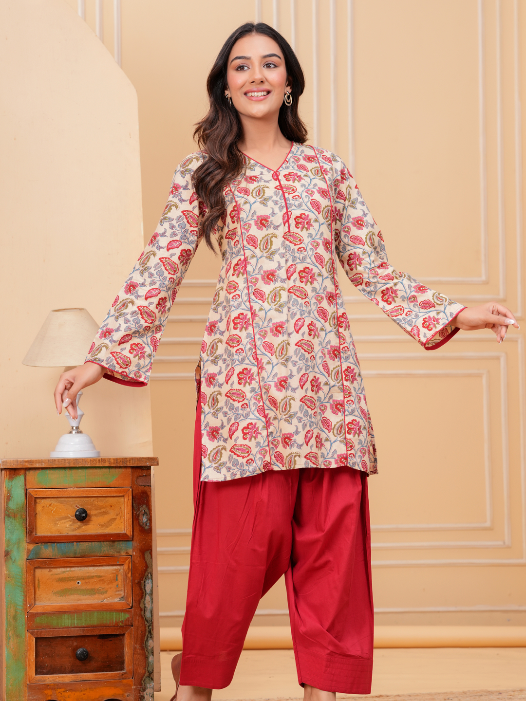 RESHA FLOWER FARSI SET