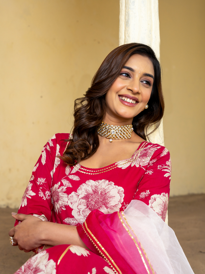 LALIMA COTTON LACE SUIT SET