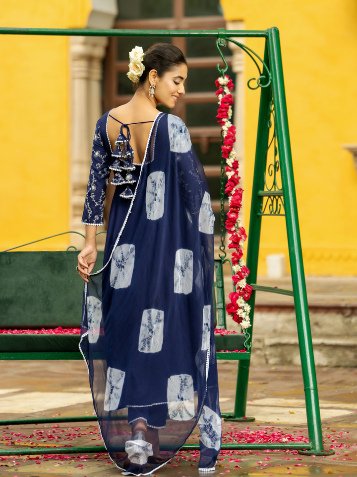 REGAL NAVY ELEGANCE SUIT SET