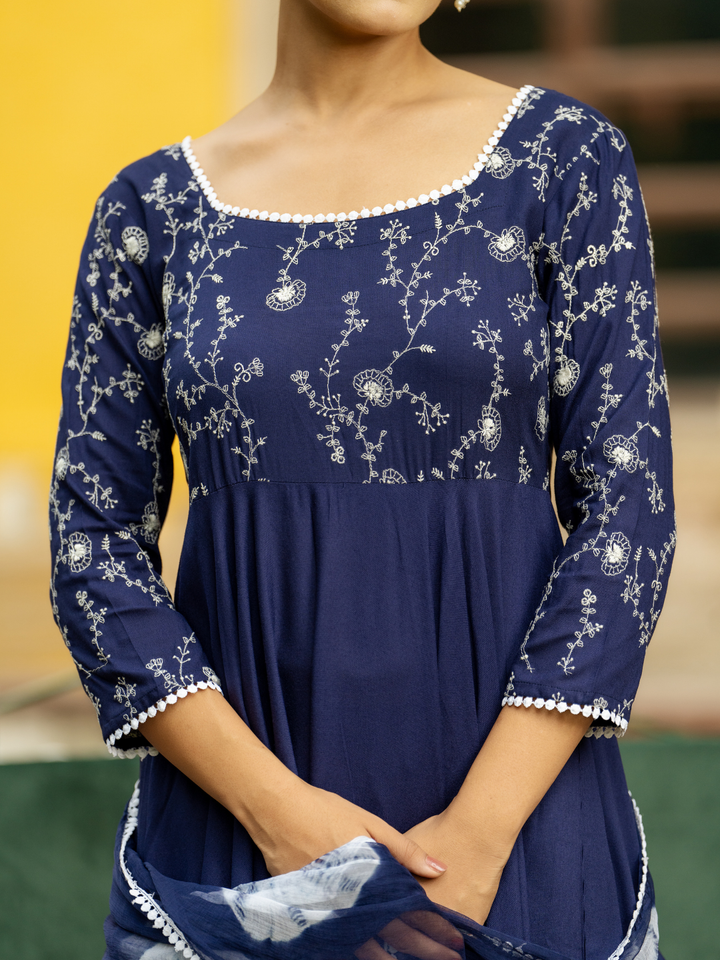 REGAL NAVY ELEGANCE SUIT SET