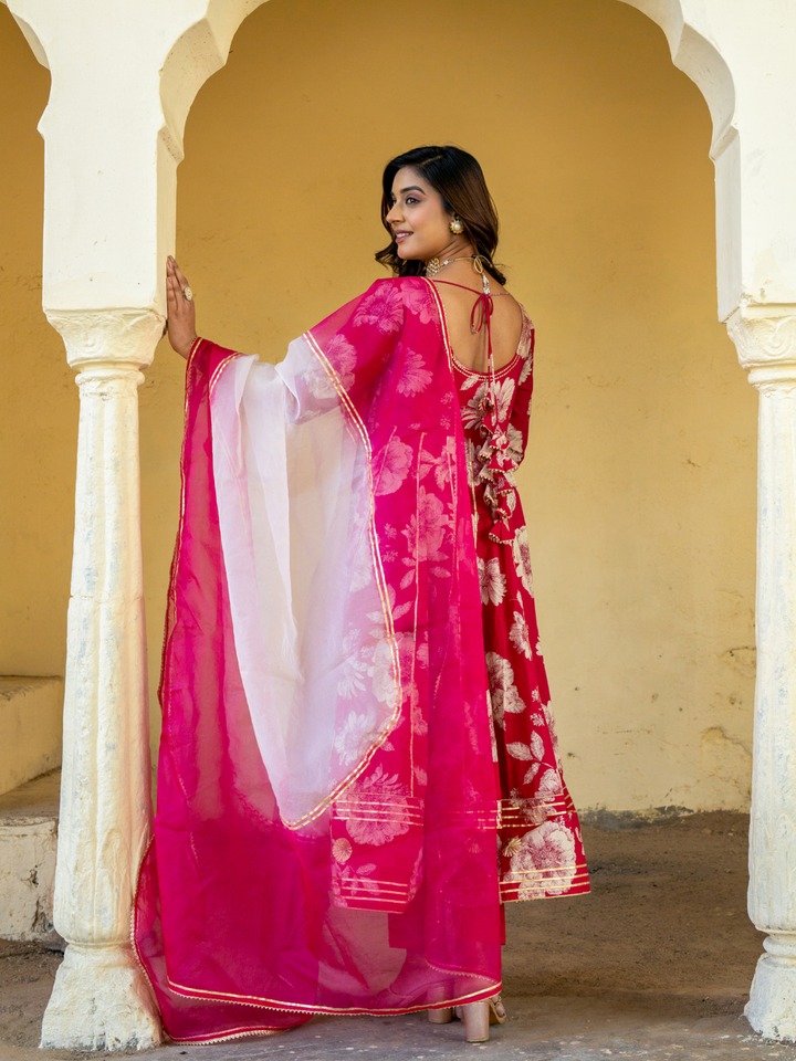 LALIMA COTTON LACE SUIT SET