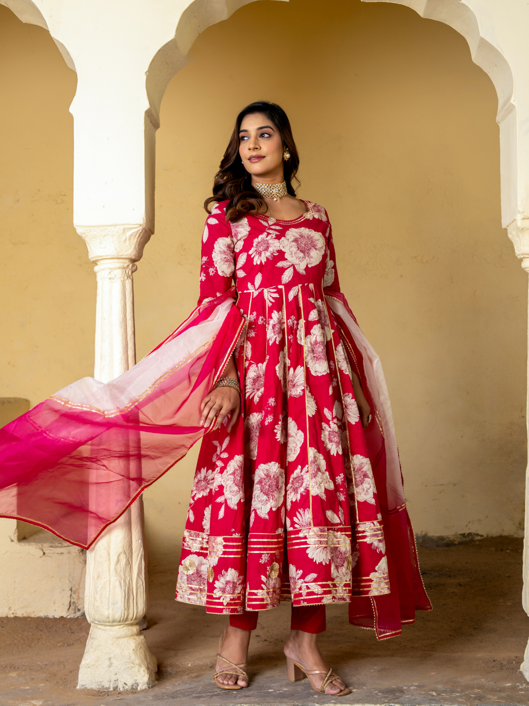 LALIMA COTTON LACE SUIT SET