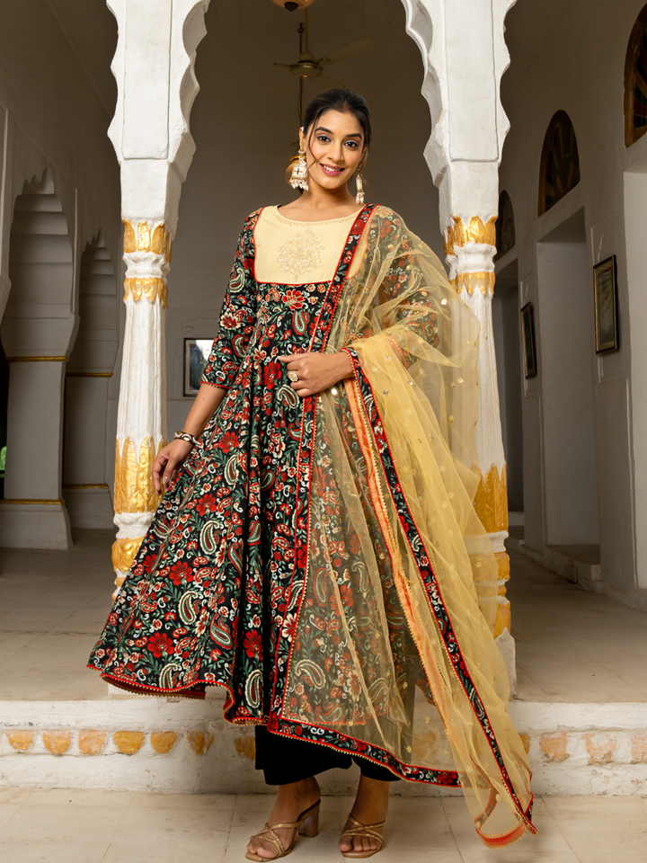 ZARIKA COTTON LACE SUIT SET