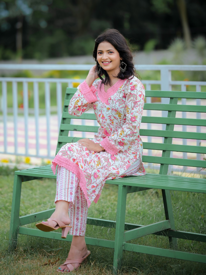 WHITE VERSATILE KURTA SET