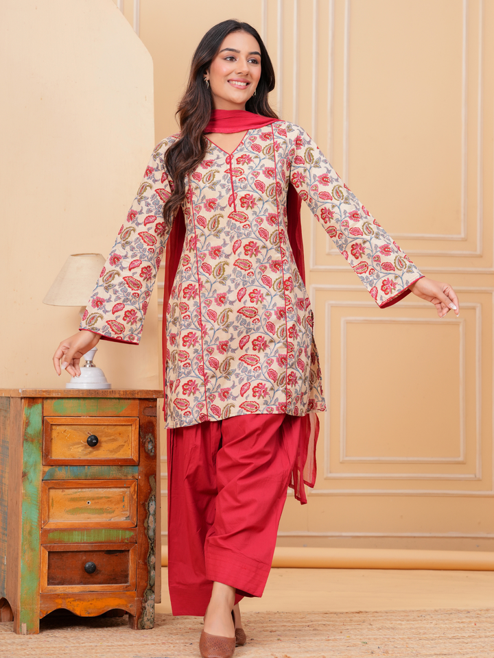 RESHA FLOWER FARSI SET
