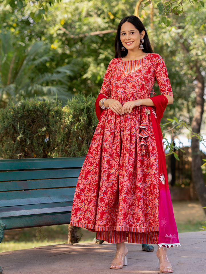 REGAL COUTURE CHIC ANARKALI SUIT SET