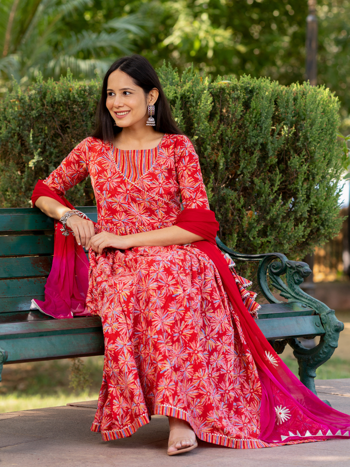 REGAL COUTURE CHIC ANARKALI SUIT SET