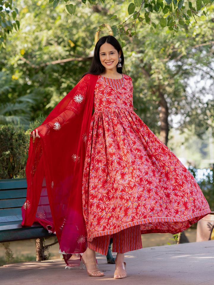 REGAL COUTURE CHIC ANARKALI SUIT SET