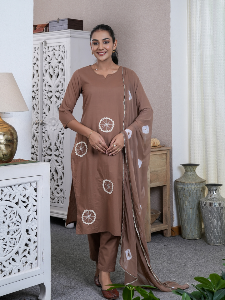 BADAMI HASTKALA COTTON SUIT