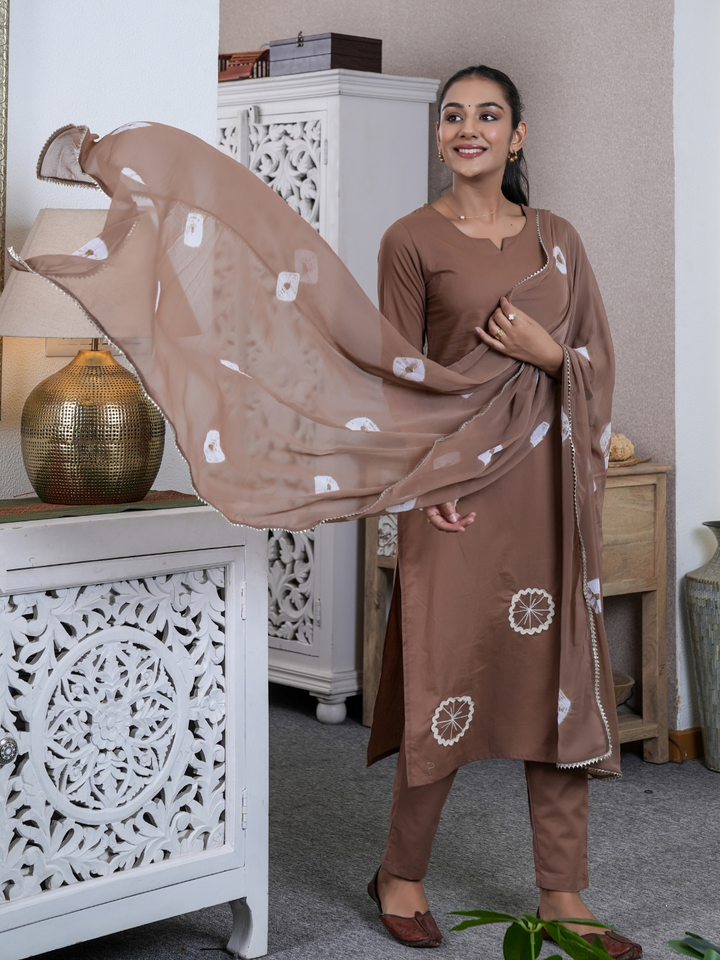 BADAMI HASTKALA COTTON SUIT