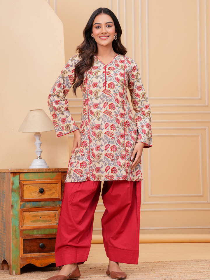 RESHA FLOWER FARSI SET