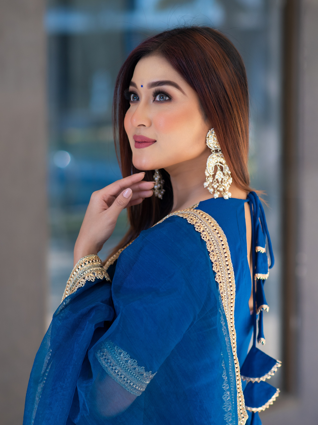 ROYAL BLUE GOTTA SUIT SET