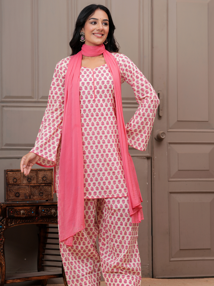 PINK BLOSSOM FARSI SET