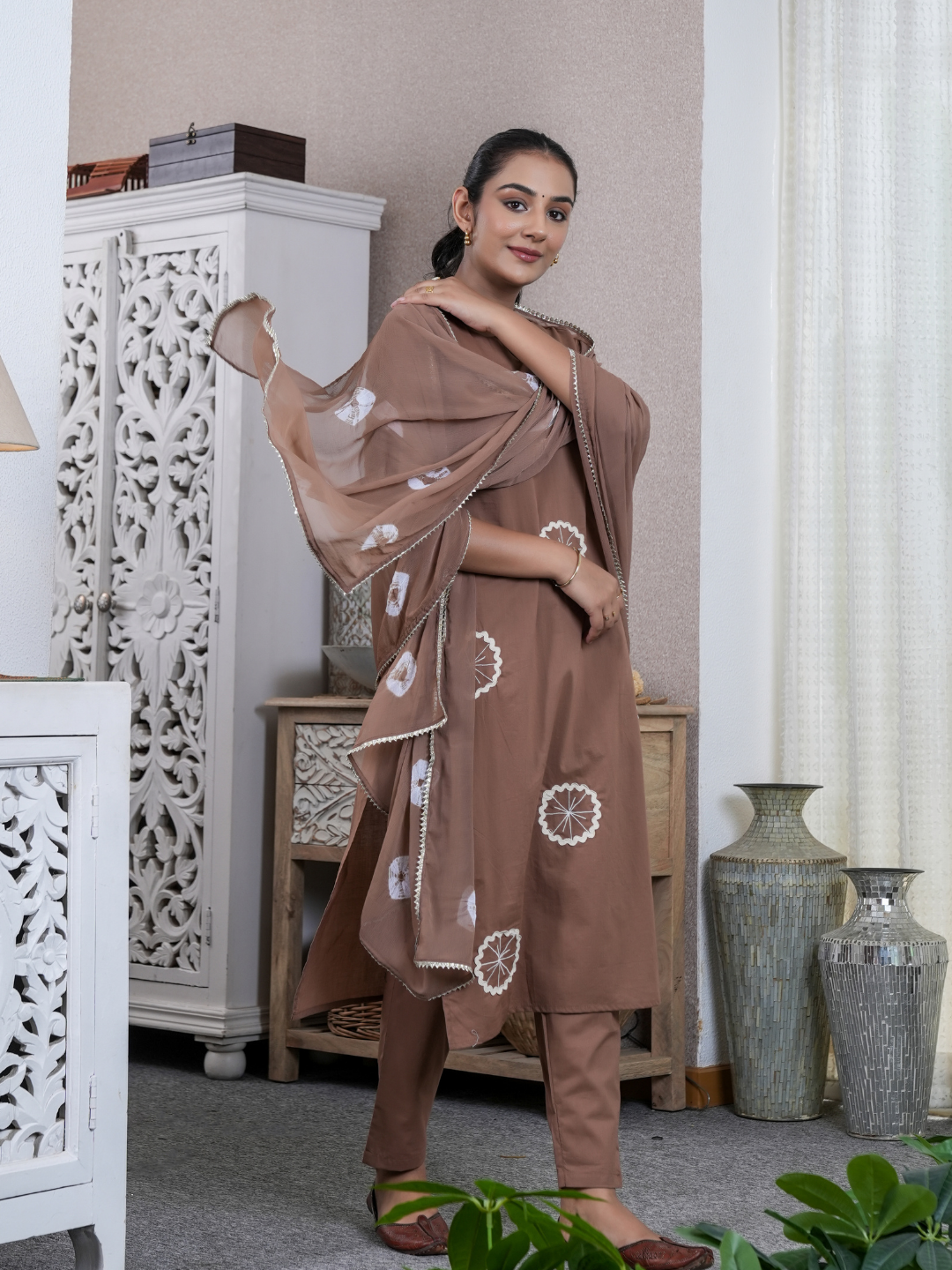 BADAMI HASTKALA COTTON SUIT