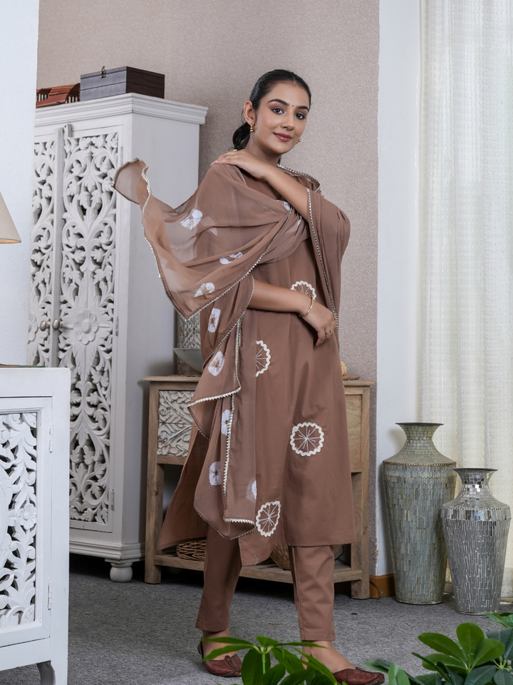 BADAMI HASTKALA COTTON SUIT