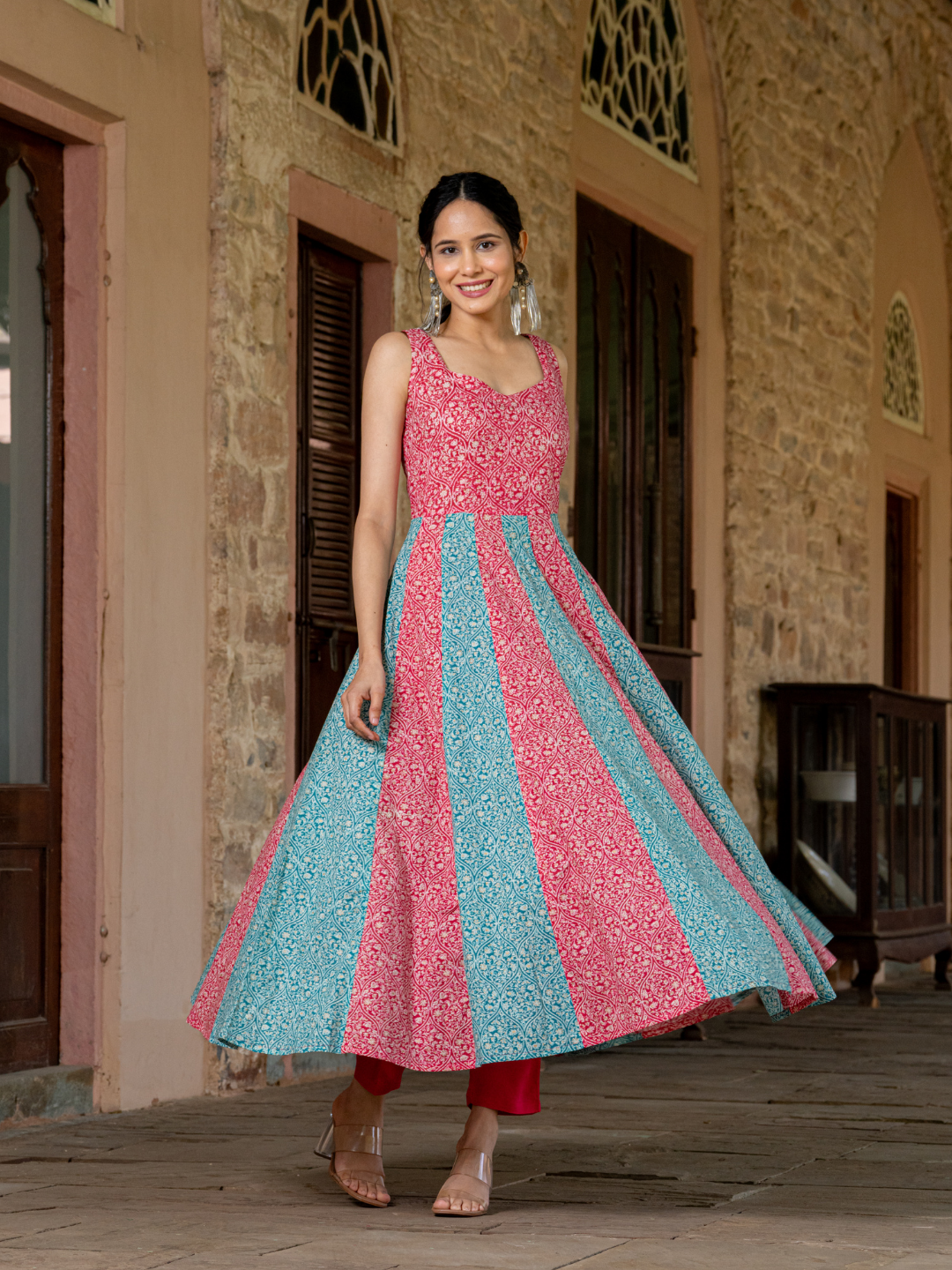 DUO HARMONY ANARKALI SUIT SET