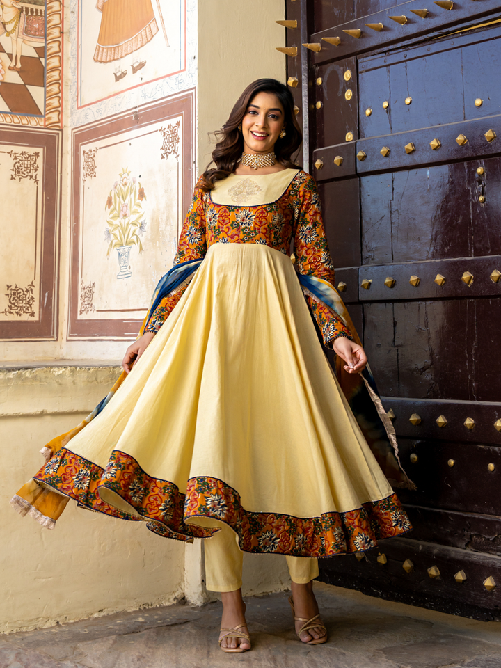 ZARI BLISS COTTON SUIT SET