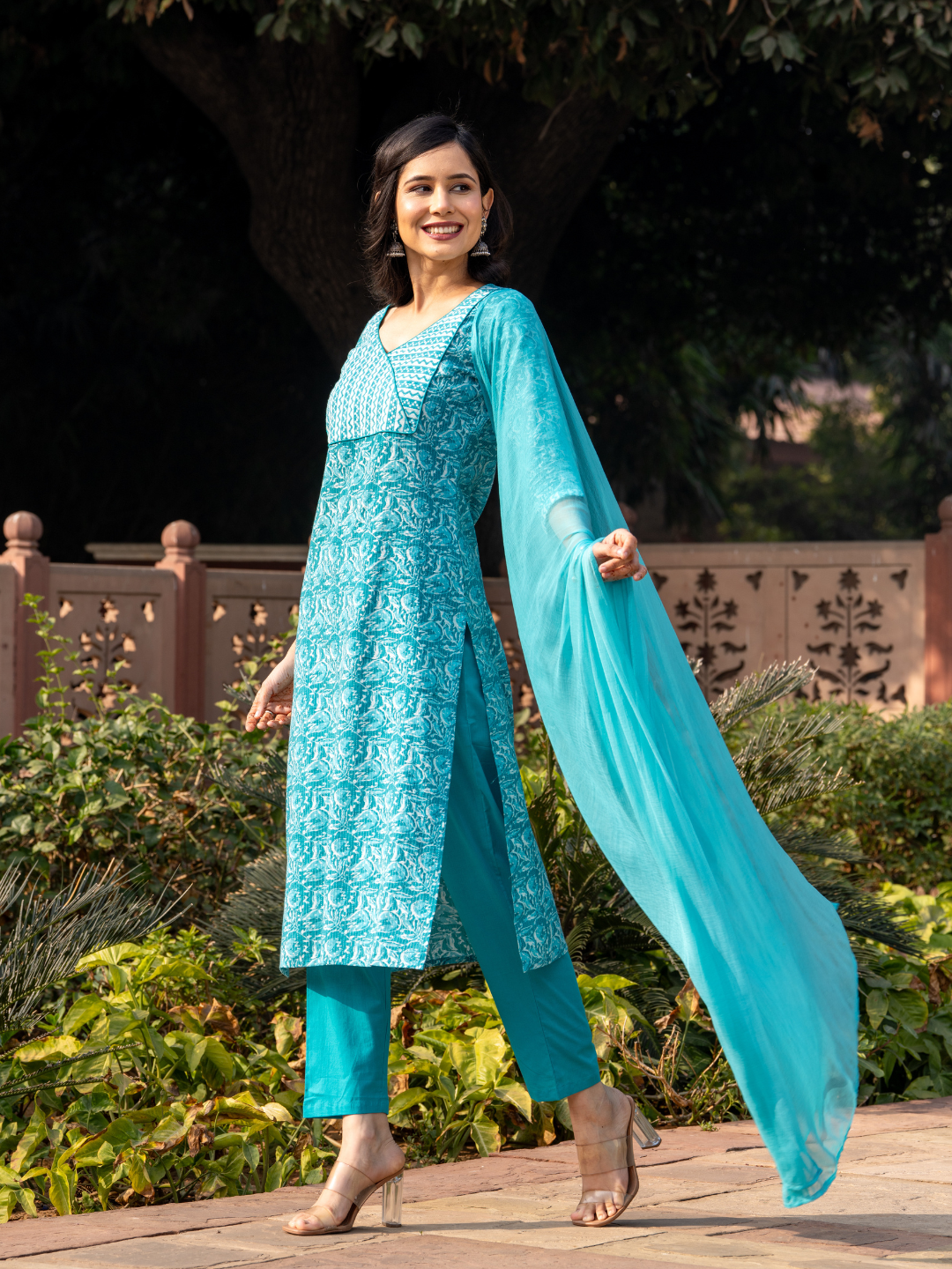 BLUE BLISS KURTA SET