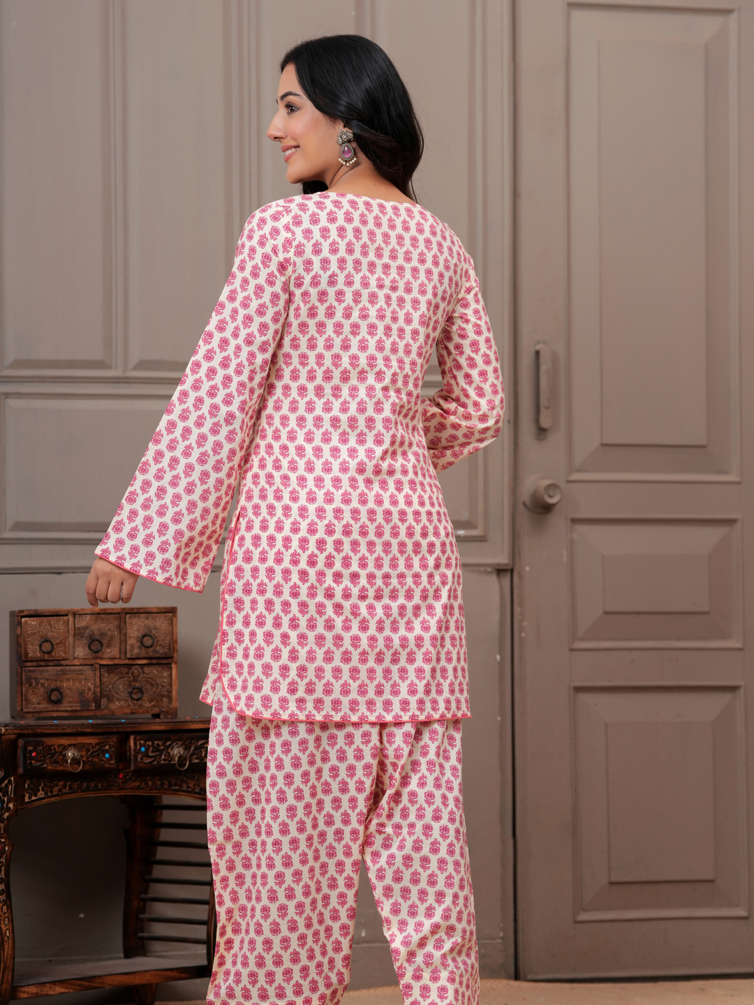 PINK BLOSSOM FARSI SET