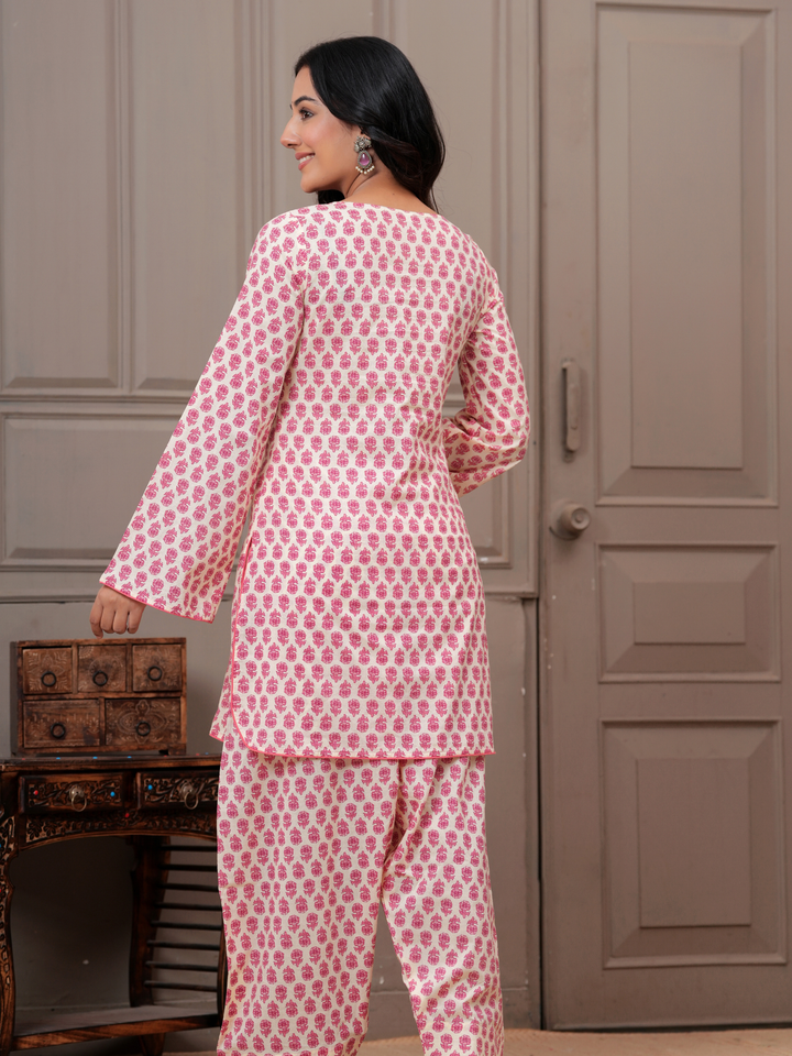PINK BLOSSOM FARSI SET