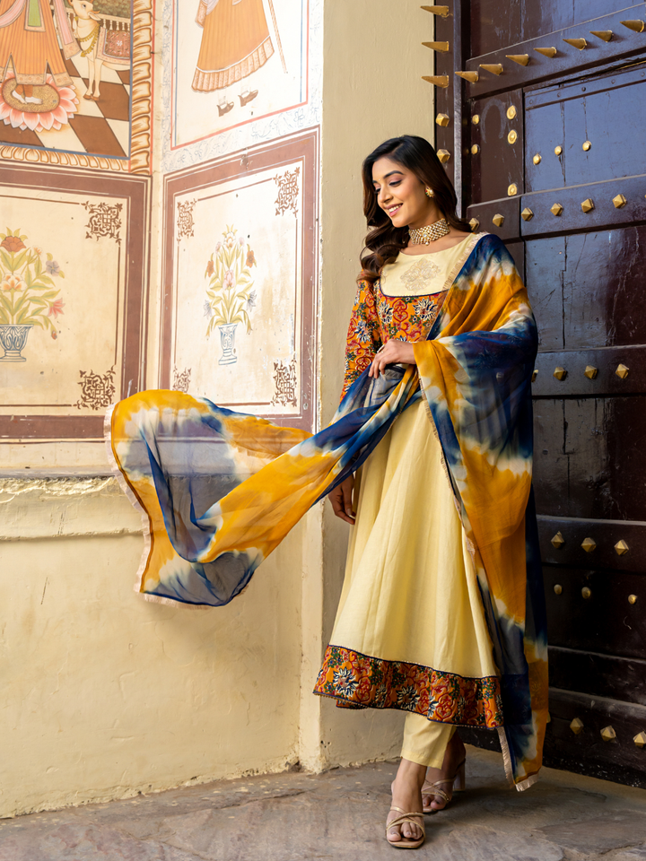 ZARI BLISS COTTON SUIT SET