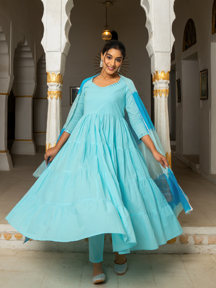 SKYLARK COTTON MIRROR SUIT SET