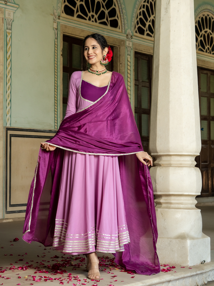 LILAC LACE OPULENCE SUIT SET
