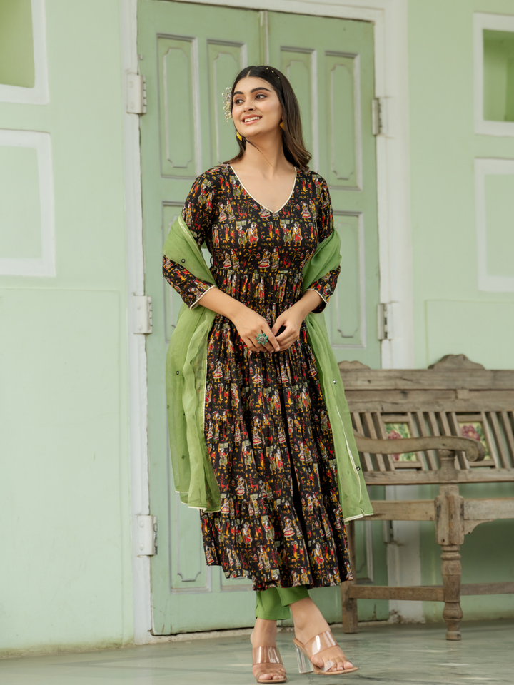 MAJESTIC BLACK REGALIA SUIT SET