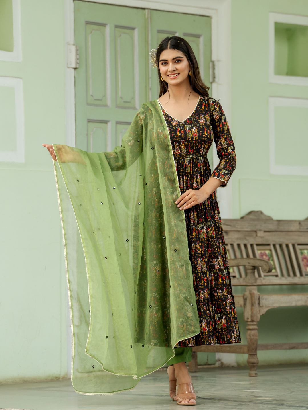 MAJESTIC BLACK REGALIA SUIT SET