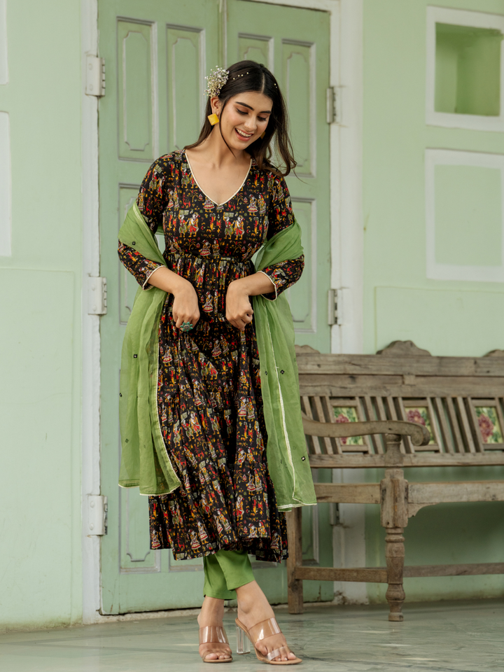 MAJESTIC BLACK REGALIA SUIT SET