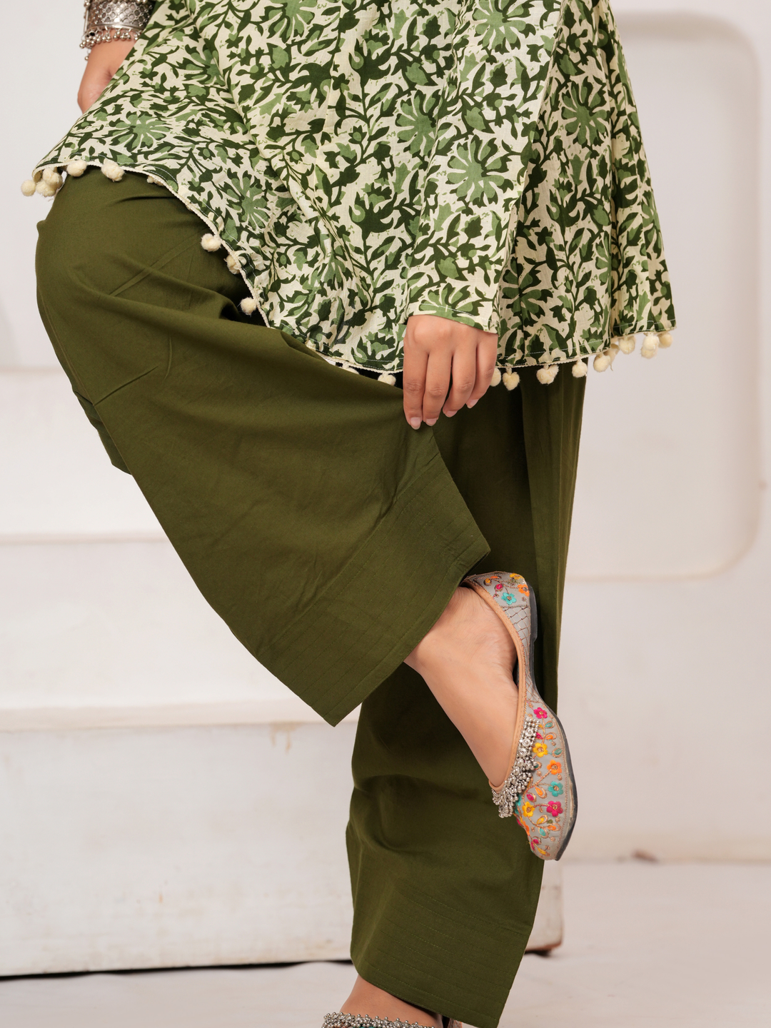 BAGH BAGRU ANARKALI FARSI SET