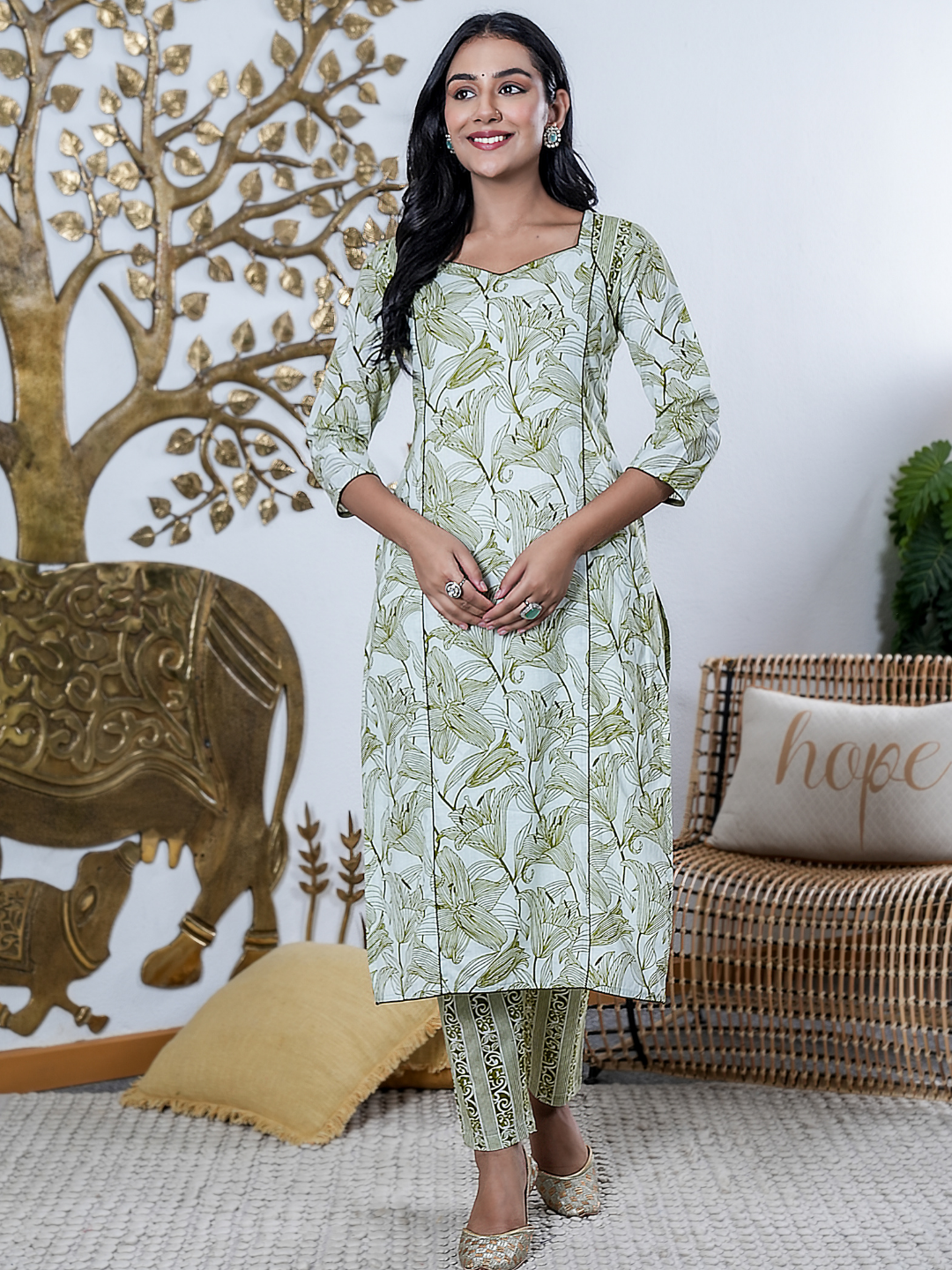 PRAKRITI PRINTED COTTON SET
