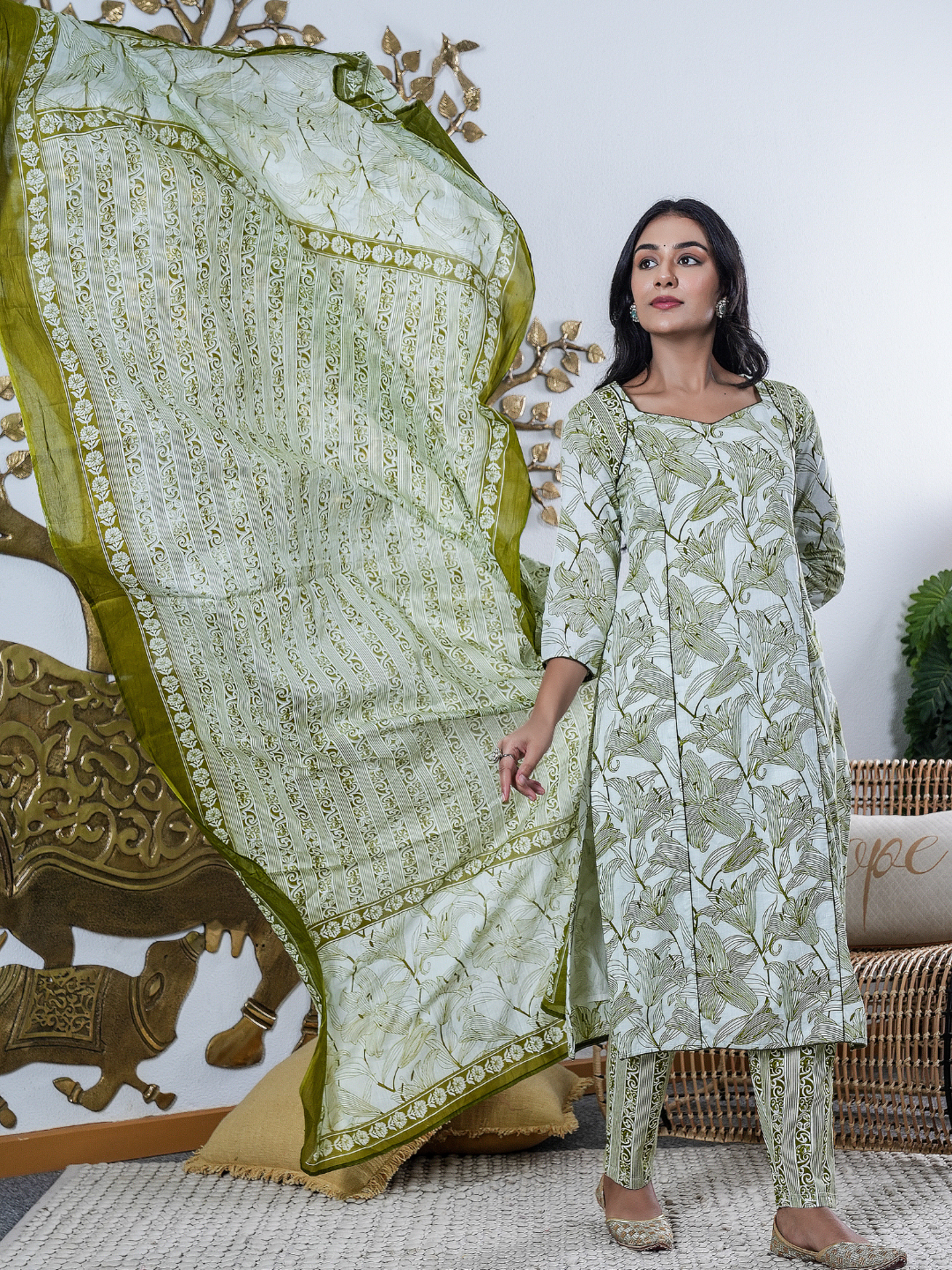 PRAKRITI PRINTED COTTON SET